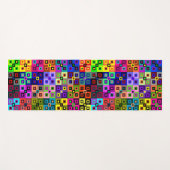 Crazy Quilt Yoga Mat Yogamatte (Vorderseite (Horizontal))