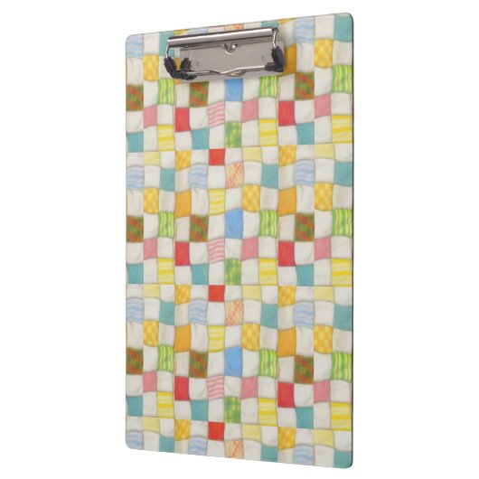 CRAZY QUILT-Zwischenablage Klemmbrett (Links)