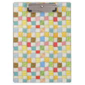 CRAZY QUILT-Zwischenablage Klemmbrett (Vorderseite)