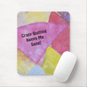 Crazy Quilting Mousepad (Mit Mouse)