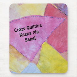 Crazy Quilting Mousepad