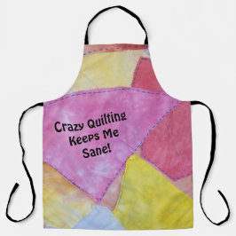 Crazy Quilting Schürze