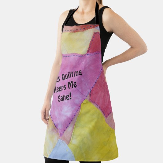Crazy Quilting Schürze (InSitu)