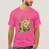 Crazy Rabbit In The Basket  T-Shirt (Vorderseite)