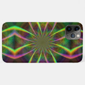 Crazy Rainbow Blume Case-Mate iPhone Hülle (Rückseite (Horizontal))