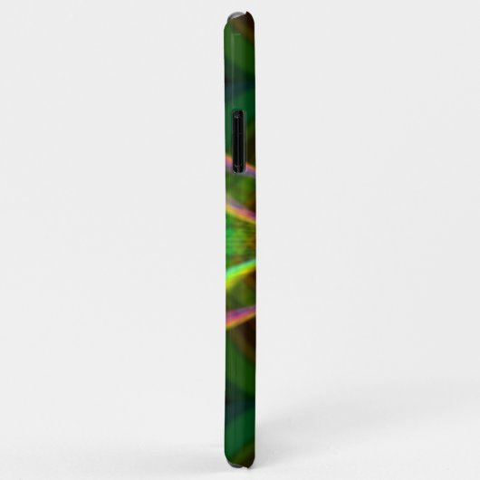 Crazy Rainbow Blume Case-Mate iPhone Hülle (Hinten/Rechts)