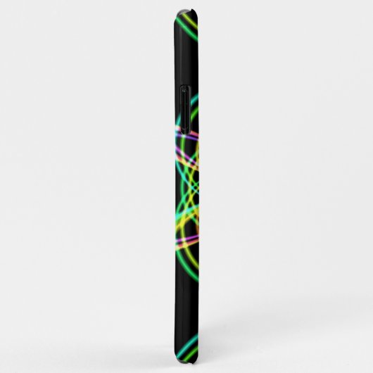 Crazy Rainbow Spiral Case-Mate iPhone Hülle (Hinten/Rechts)