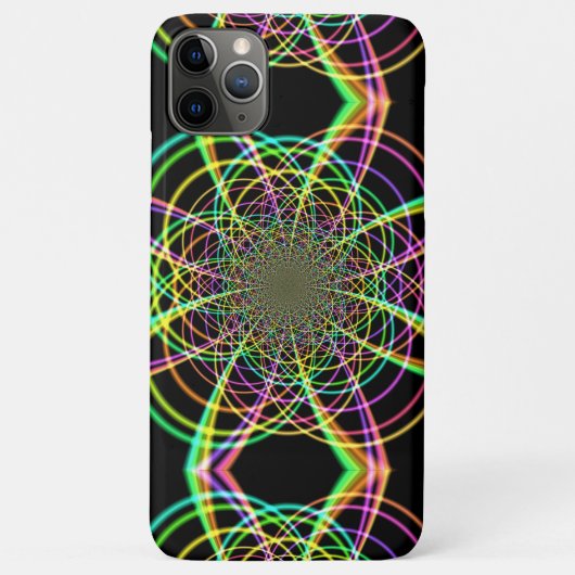 Crazy Rainbow Spiral Case-Mate iPhone Hülle (Rückseite)