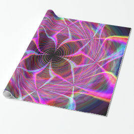 Crazy Rainbow Spiral Two Geschenkpapier