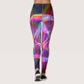 Crazy Rainbow Spiral Two Leggings (Rückseite)
