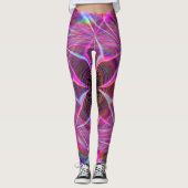 Crazy Rainbow Spiral Two Leggings (Vorderseite)