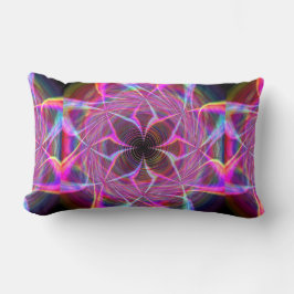 Crazy Rainbow Spiral Two Lendenkissen