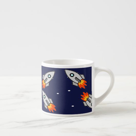 Crazy-Raketen Espressotasse (Rechts)
