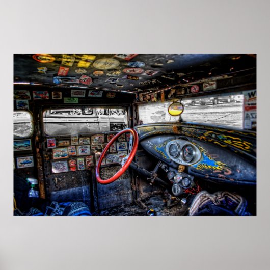 Crazy Rat Interior Poster (Vorne)