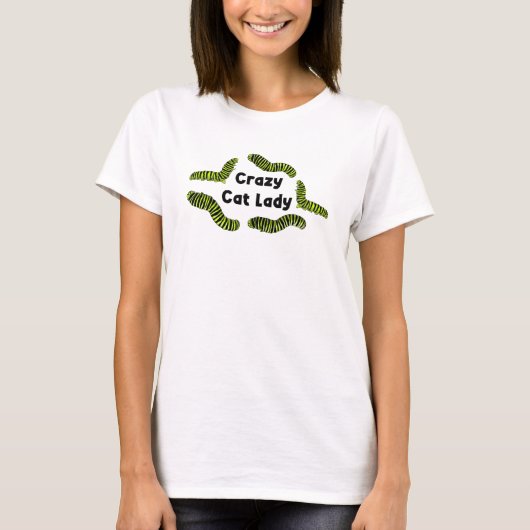 Crazy Raupe Lady T-Shirt (Vorderseite)