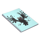 Crazy Raven~notebook Notizblock (Rechte Seite)
