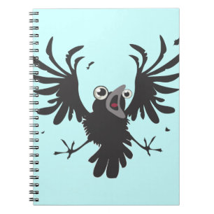Crazy Raven~notebook Notizblock