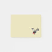 Crazy Red Nosed Reindeer Post-it Klebezettel (Vorderseite)