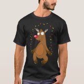 Crazy Reindeer T-Shirt (Vorderseite)