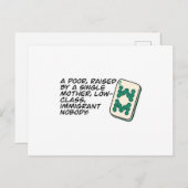 Crazy Rich Asians Mahjong Szene Zitat Classic Postkarte (Vorne/Hinten)