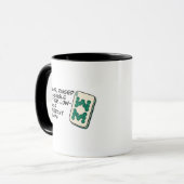 Crazy Rich Asians Mahjong Szene Zitat Classic Tasse (Vorderseite Links)