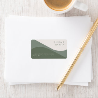 Crazy Right Now Wedding Address Adressaufkleber