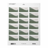 Crazy Right Now Wedding Address Adressaufkleber (Vorne)