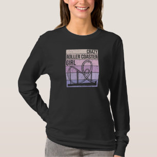 Crazy Roller Untersetzer Girl Amustionpark für Fra T-Shirt