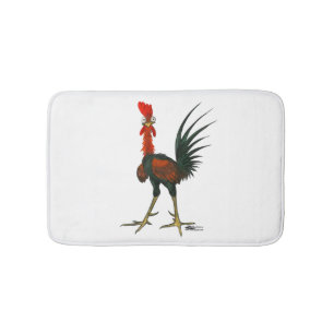 Crazy Rooster Badematte