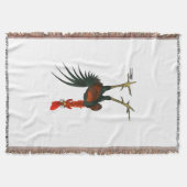 Crazy Rooster Decke (Vorderseite)