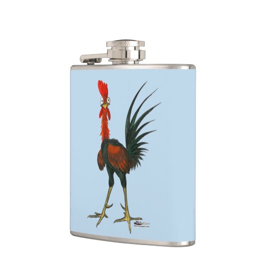 Crazy Rooster Flachmann (Links)
