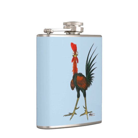 Crazy Rooster Flachmann (Rechts)
