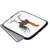 Crazy Rooster Laptopschutzhülle (Vorne Knopf)