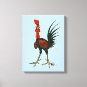 Crazy Rooster Leinwanddruck (Vorderseite)