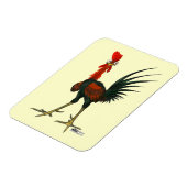 Crazy Rooster Magnet (Linke Seite)