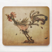 Crazy Rooster Mousepad (Vorne)