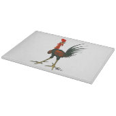 Crazy Rooster Schneidebrett (Ecke)