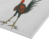 Crazy Rooster Schneidebrett (Ecke)