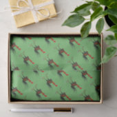 Crazy Rooster Seidenpapier (Geschenk)