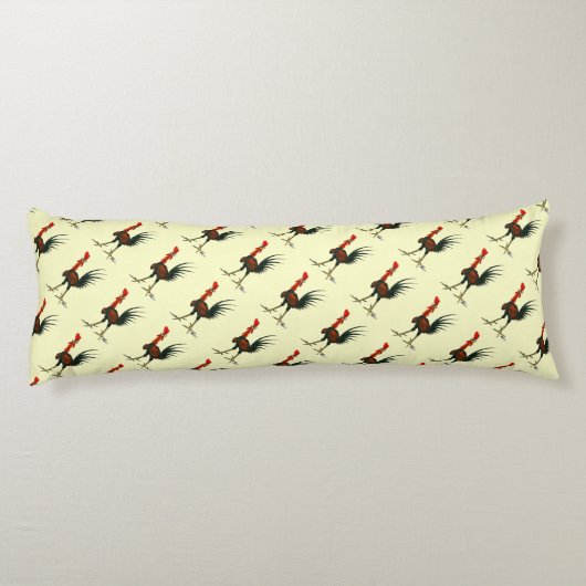 Crazy Rooster Seitenschläferkissen (Rückseite)