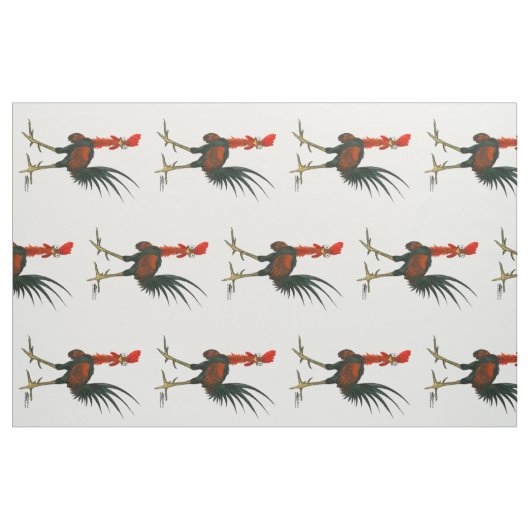 Crazy Rooster Stoff (Fat Quarter (45,7 x 55,9 cm))