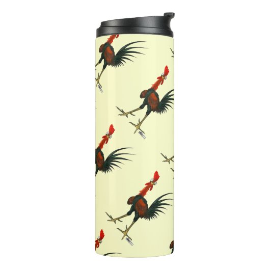 Crazy Rooster Thermosbecher (Nach links gedreht)