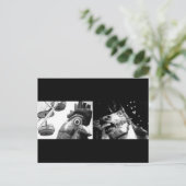 Crazy Rooster, treffen Crazy Horse Postkarte (Stehend Vorderseite)