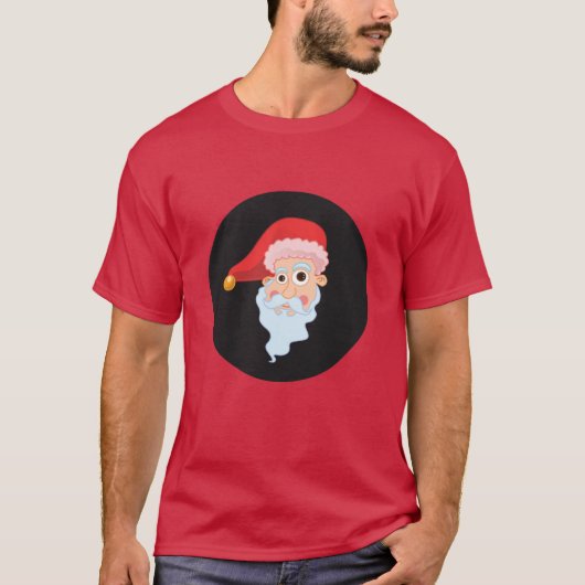 Crazy Santa T-Shirt (Vorderseite)