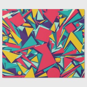 Crazy Shapes Wrapper Paper Geschenkpapier