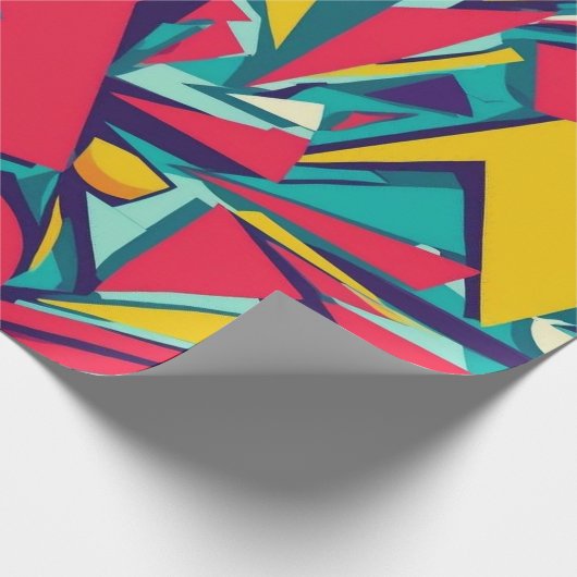 Crazy Shapes Wrapper Paper Geschenkpapier (Ecke)