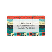 Crazy Sheet Music von Shirley Taylor Adressaufkleber (Vorne)