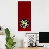 Crazy Sigil of Baphomet Banner Poster (Heimbüro)