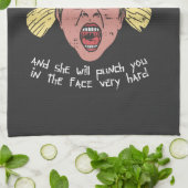 Crazy Sister Geschirrtuch (Gefaltet)