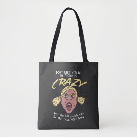Crazy Sister Tasche (Vorderseite)